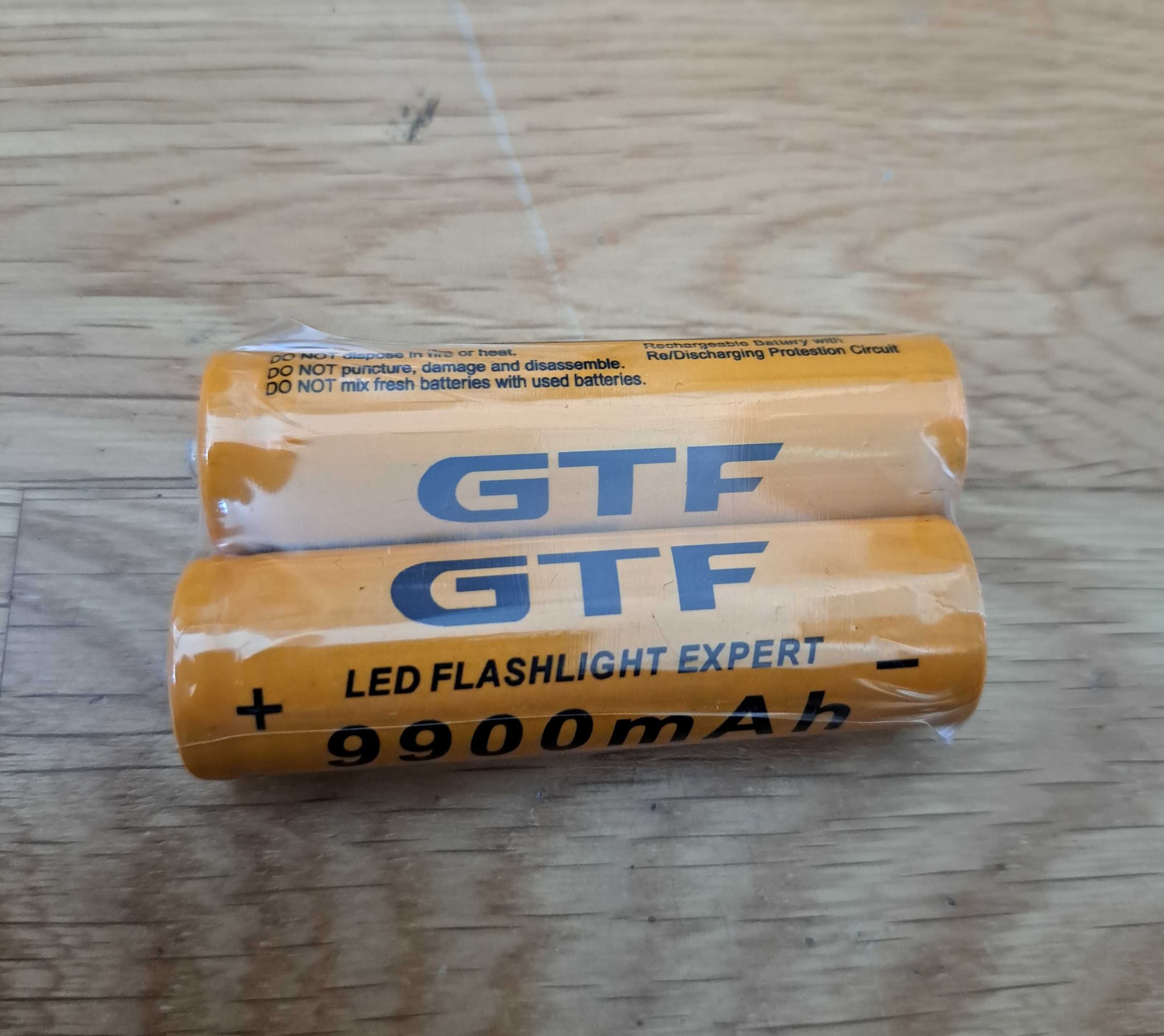 2 Pilhas Bateria 18650 3.7v 9900mAh - Novas!
