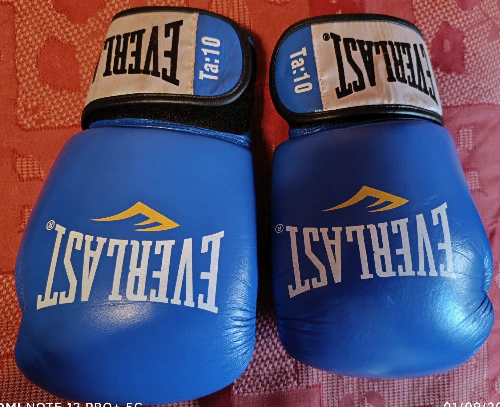 Luvas treino, azuis