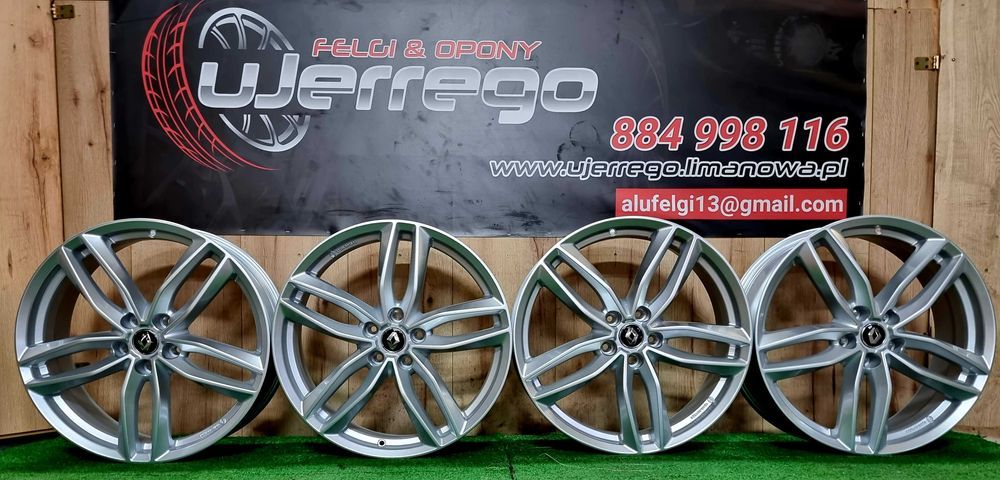 NOWE ALUFFELGI RENAULT 20x5x114,3 - Scenic, Grand Scenic
