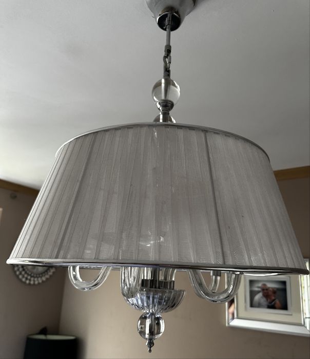 Home&you lampa  wisząca i zegar glamour