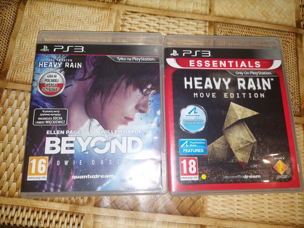 Gry ps3 beyond heavy Rain.