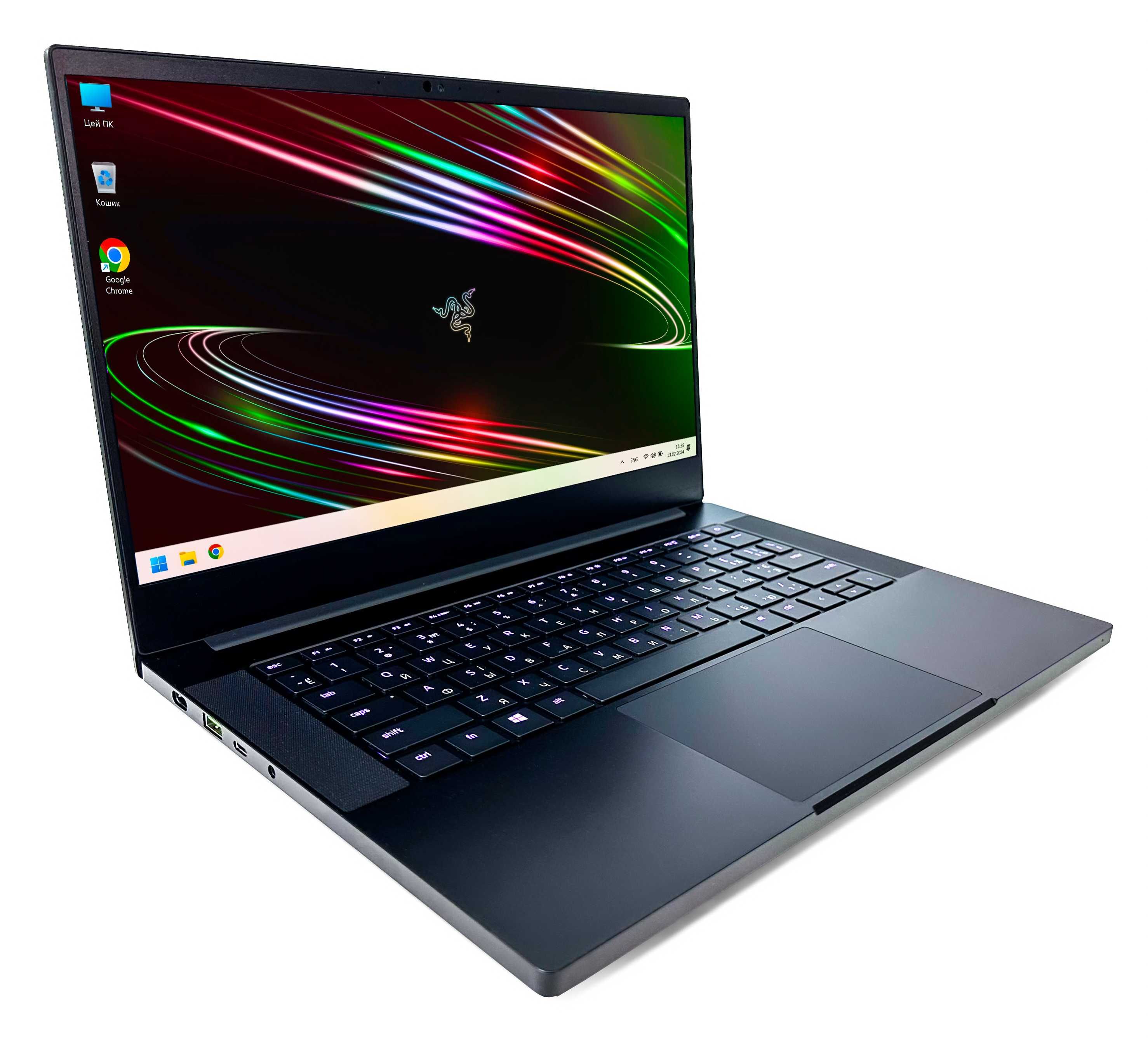 Ноутбук Razer Blade 14: Ryzen 9 5900HX/16ГБ/RTX 3070/SSD 1ТБ/14" QHD