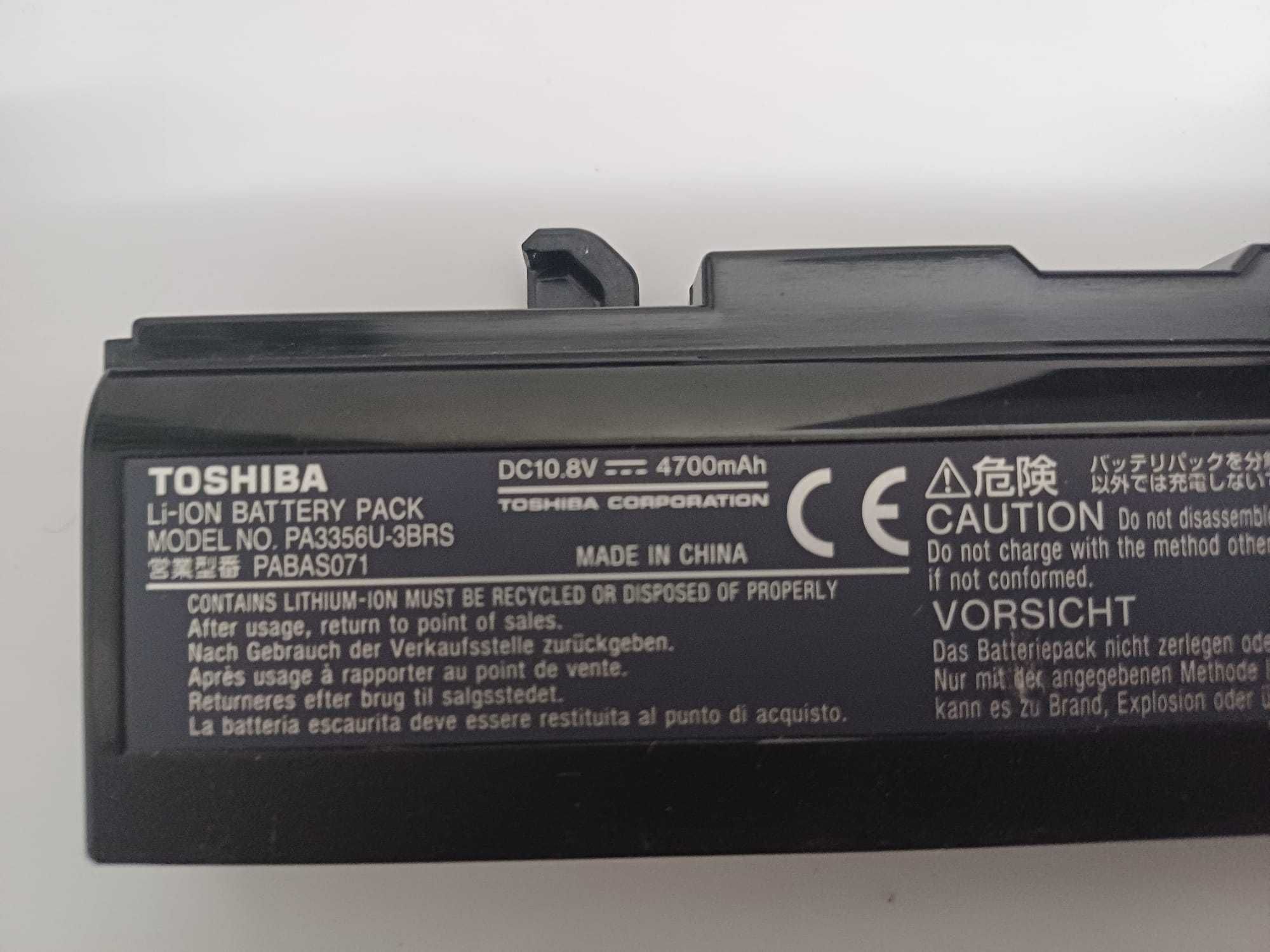 Bateria Toshiba Model PA3356U-3BRS