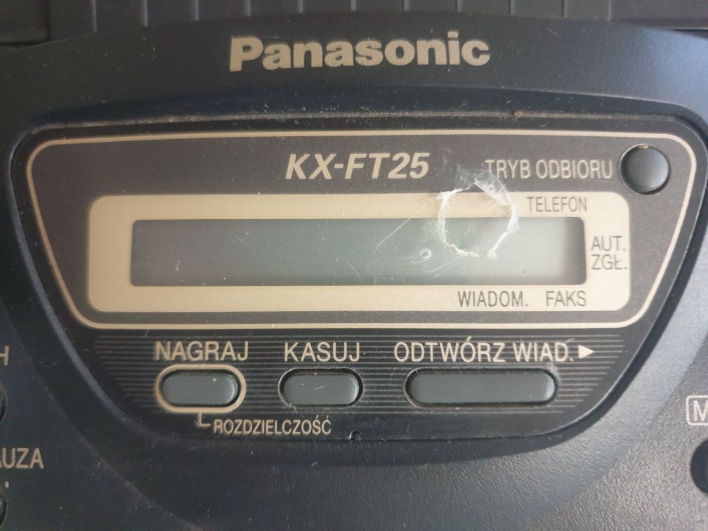 Telefon Fax Panasonic KX-FT25