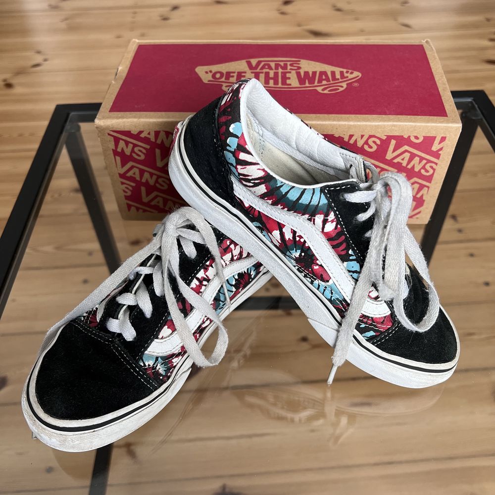 Buty VANS OldSchool Exclusive sneakersy skóra czarne r.35 22 cm