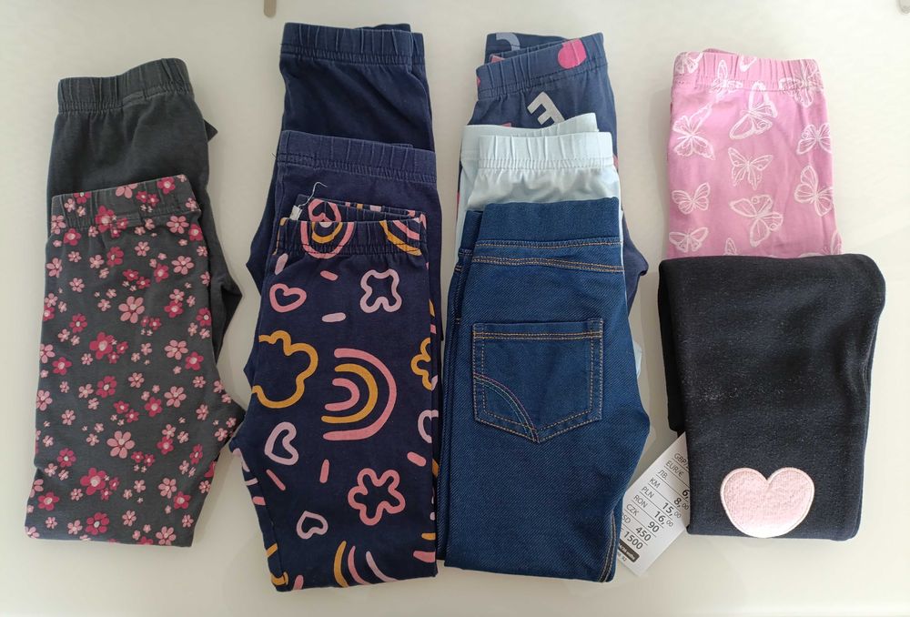 Legginsy rozm. 98 -  11szt
