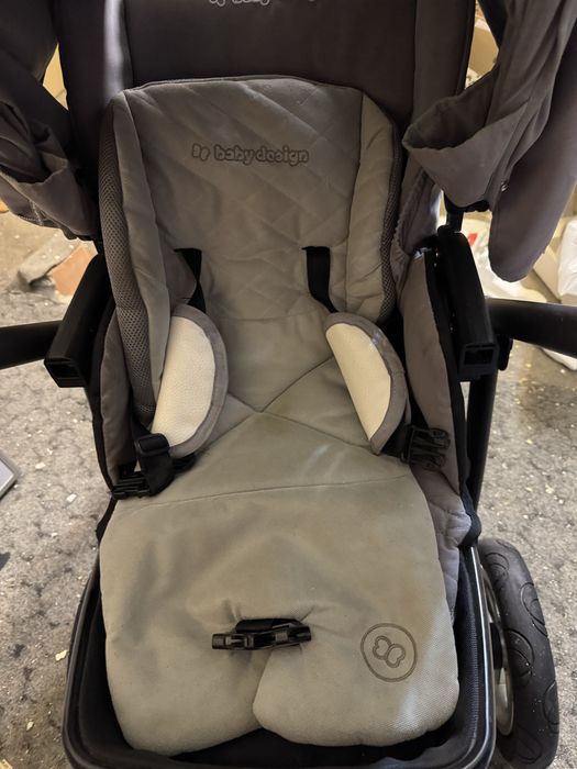 Spacerówka baby design z akcesoriami