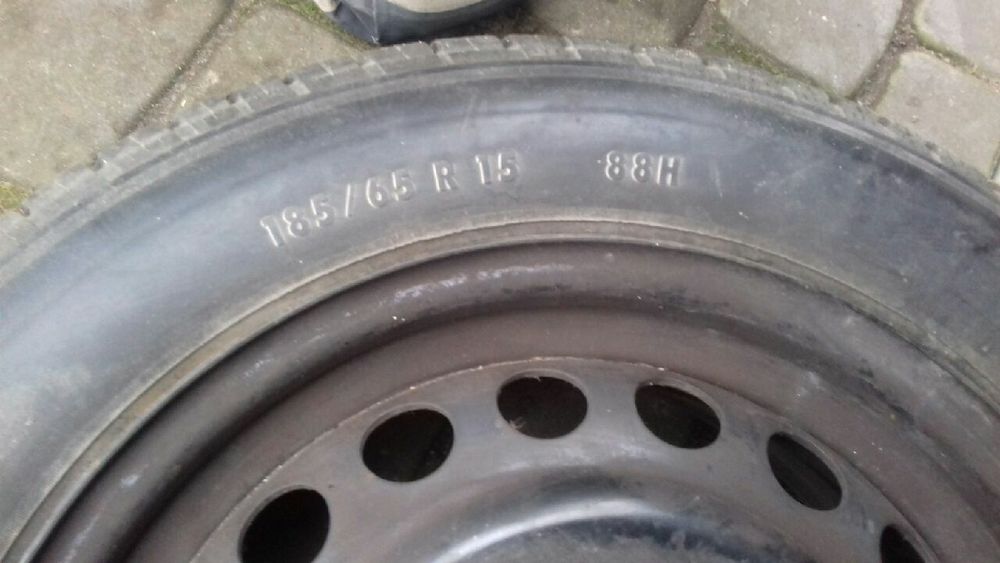 Koło zapasowe 185/65 R15 opony 195/55 R 16