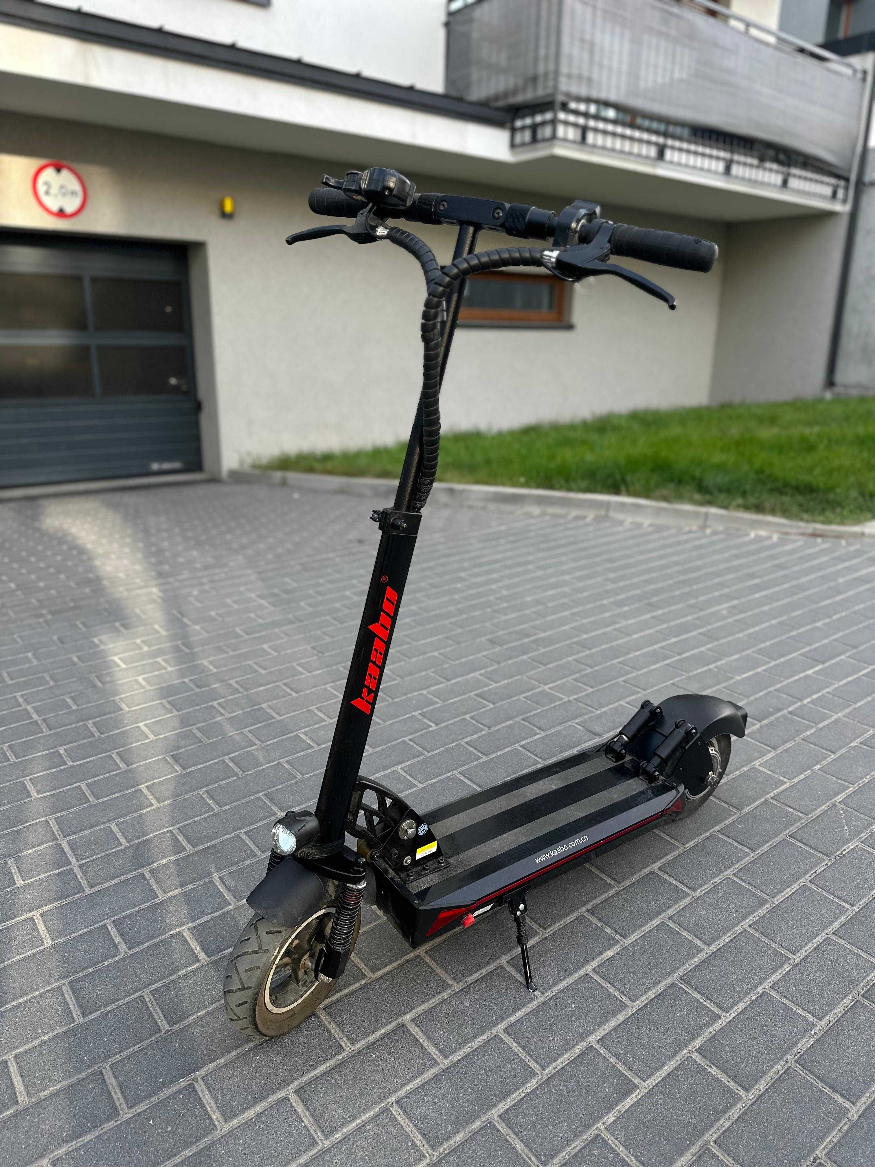 Hulajnoga elektryczna kaabo skywalker 10s  60km/h! 1200W+ plecak kask