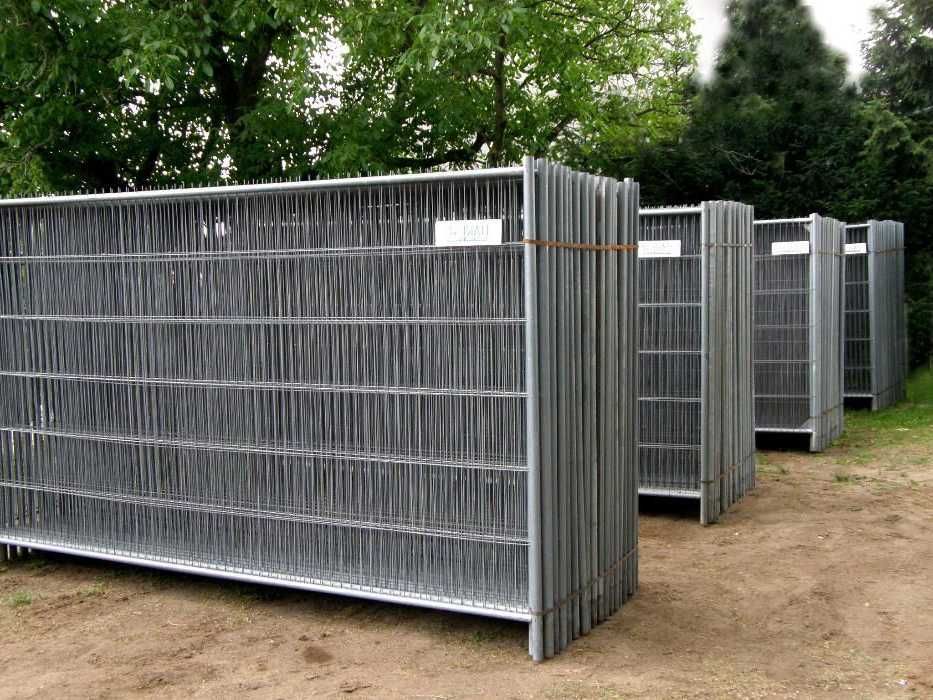 Ogrodzenia tymczasowe ażurowe przęsło panel stalowy ocynkowany 1 METR