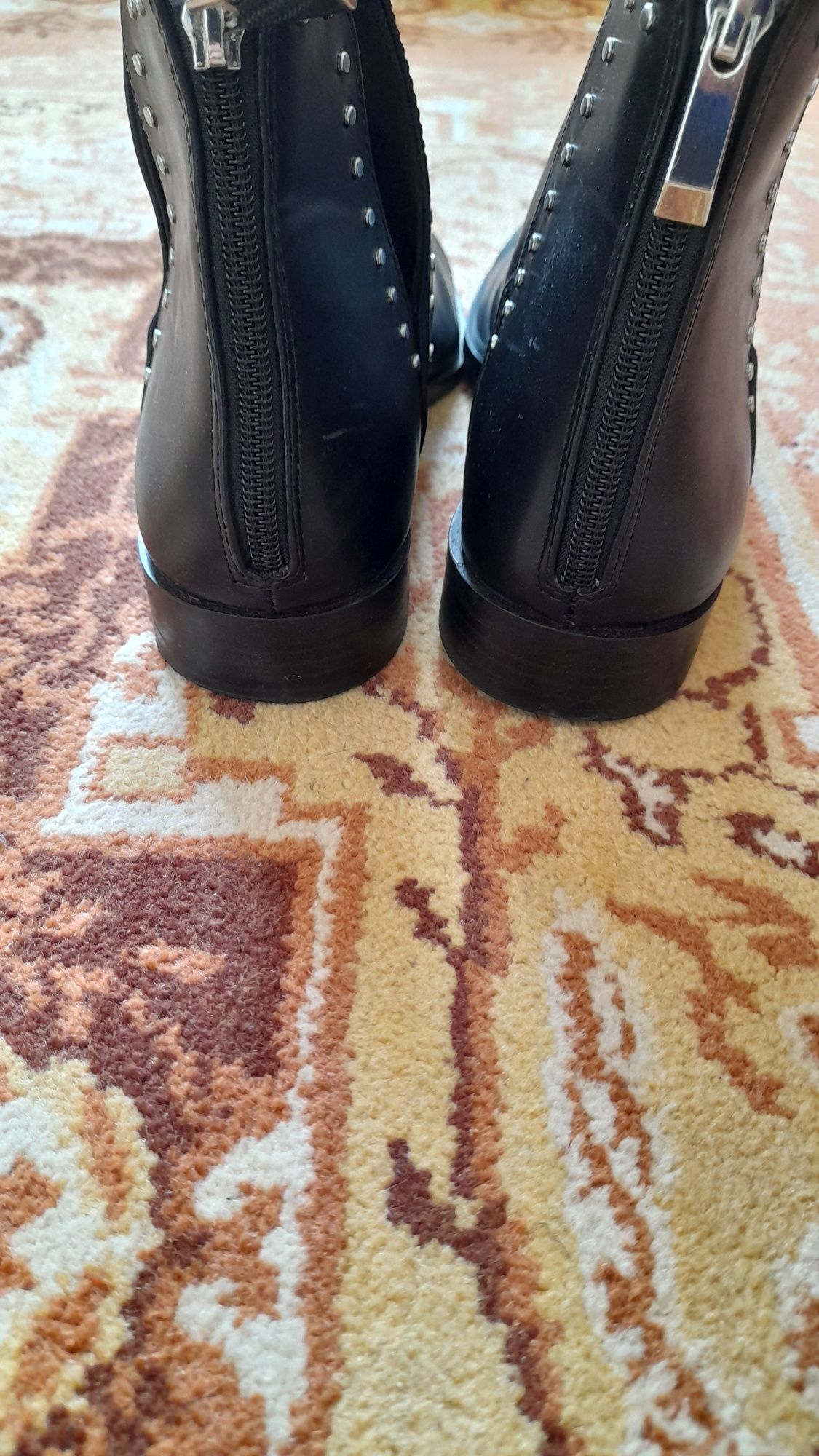 Buty czarne, buty damskie, rozmiar. 41, stradivarius