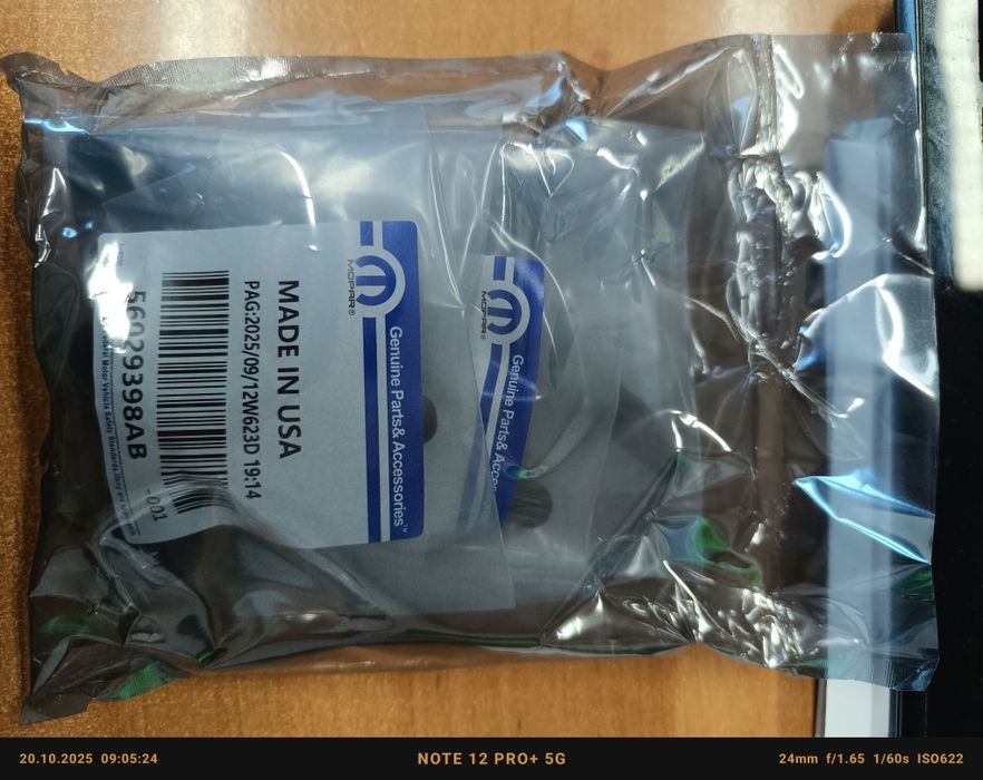 Czujniki TMPS do Dodge i Jeep