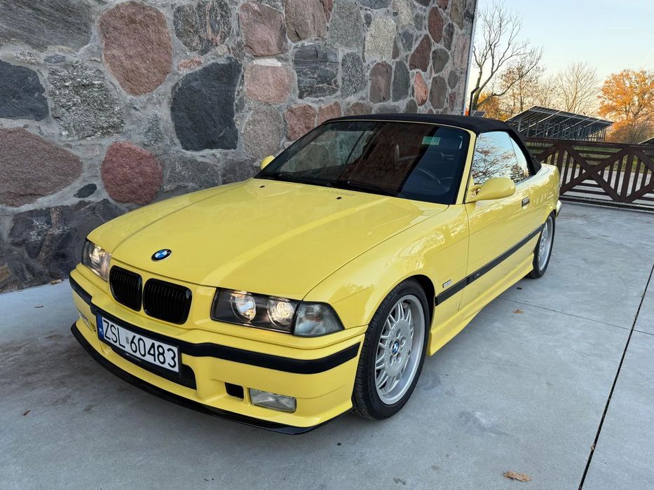 BMW M3 / E36 Cabrio / Dakar Yellow II / Automat / Po kompleksowej renowacji /