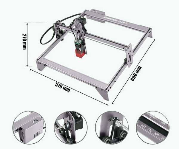 Grawer laserowy ATOMSTACK A5 PRO