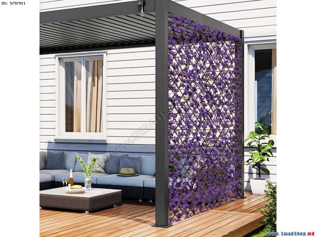 Sztuczny żywopłot bluszcz ogrodowy Osłona na balkon 180x90cm COSTWAY