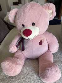 Urso de peluche cor de rosa