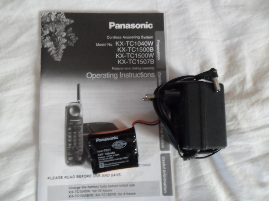 Радиотелефон PANASONIC KX-TC 1500 B с цифровым автоответчиком