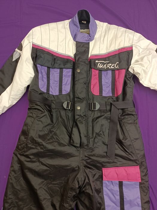 Рідкісний Вінаж TAUREG XL Утеплений Мотокомбінезон Монокостюм осінь