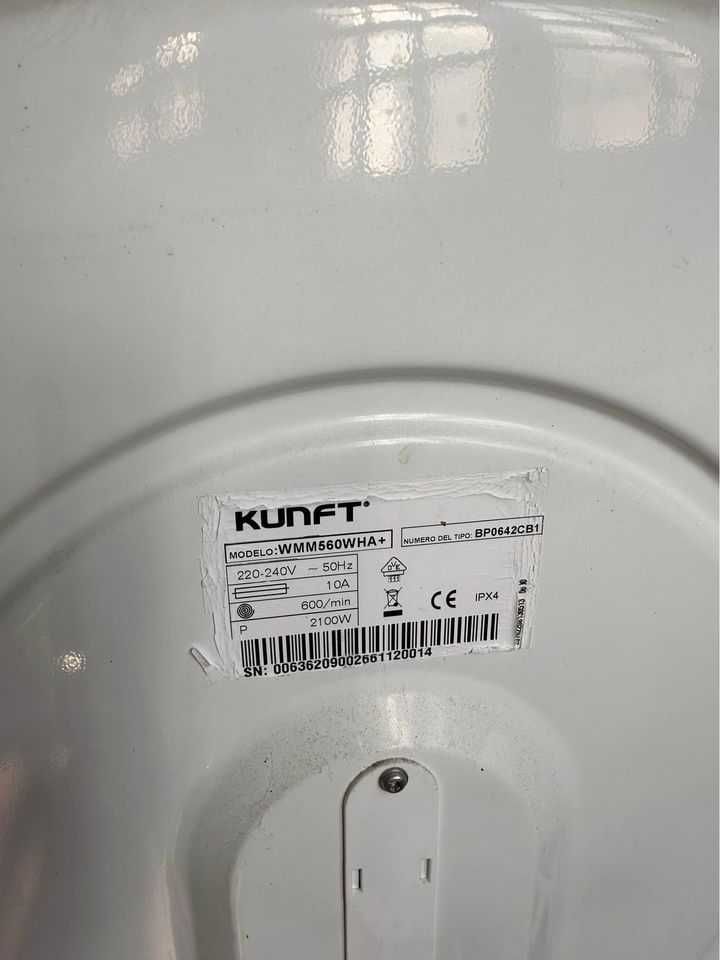 Máquina de Lavar Kunft Classe A+