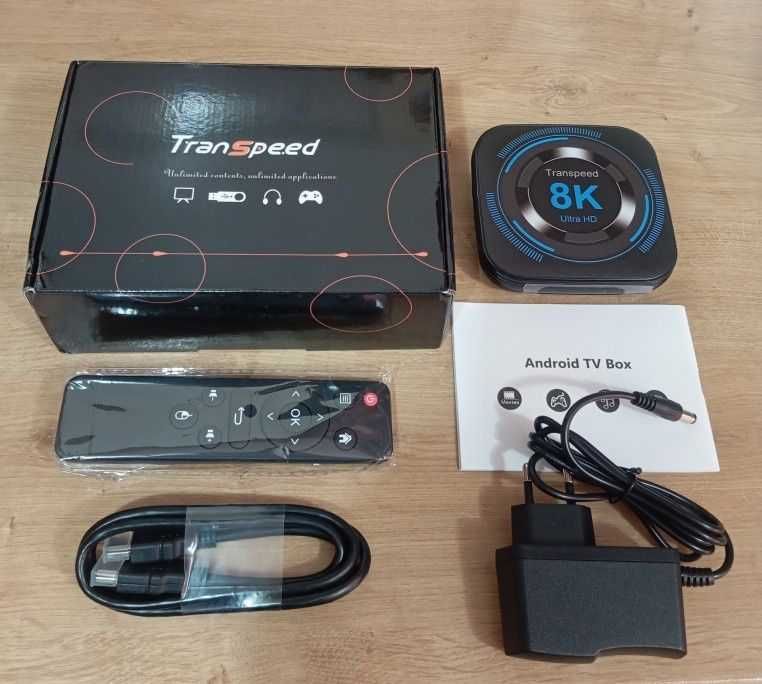 Смарт приставка 4/64gb Transpeed H618 SmartTV Box Android 12