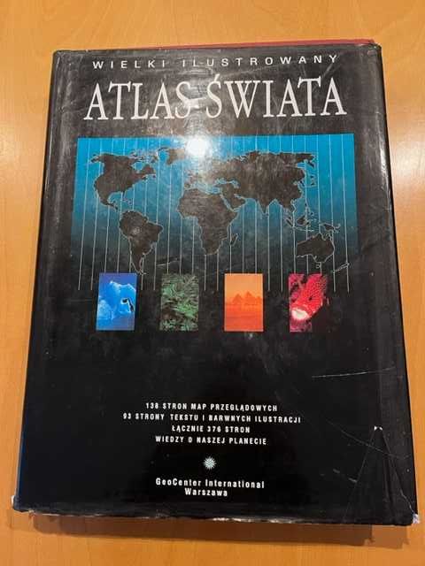 Wielki Ilustrowany Atlas Świata. Polecam !!!
