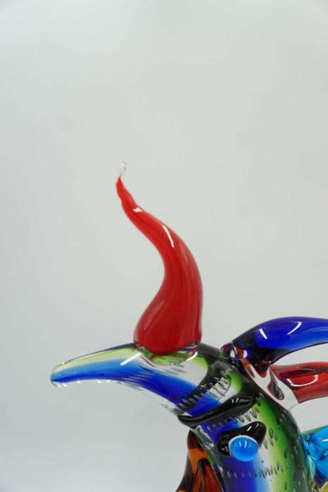 DEKORACYJNE słońce bóg słońca szkło w stylu murano