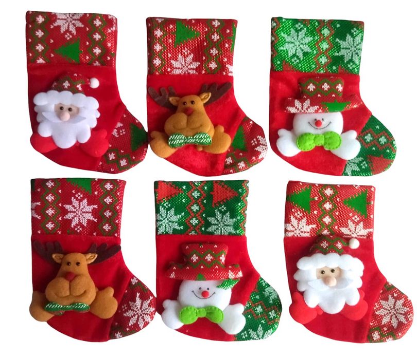 Чобіток новорічний, шкарпетка для подарунків