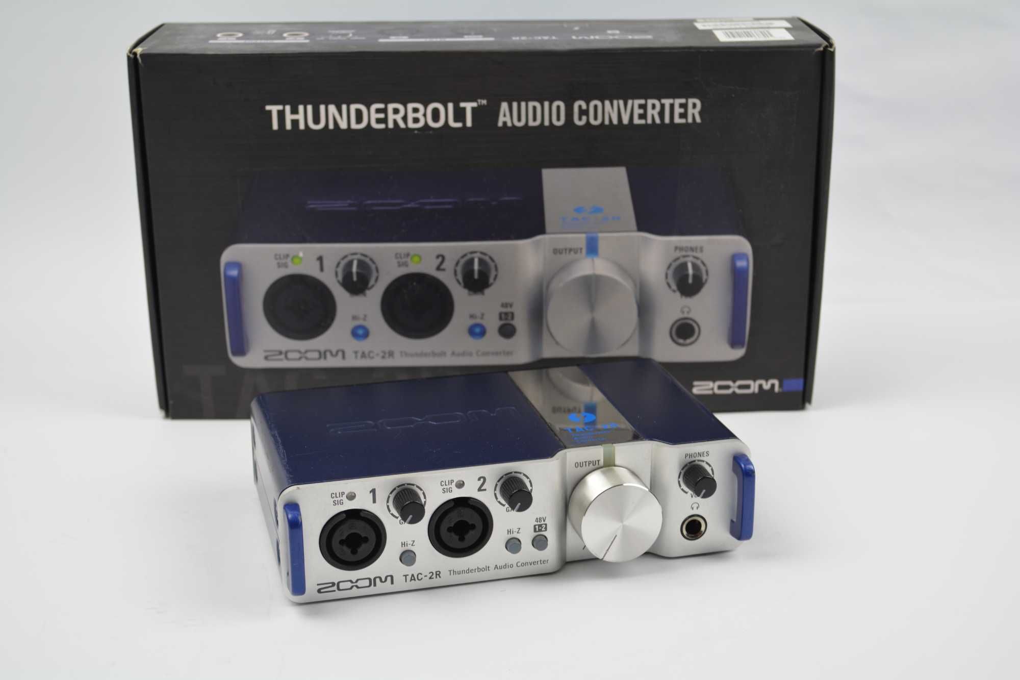 Аудиоинтерфейс  Zoom TAC-2R Thunderbolt звуковая карта