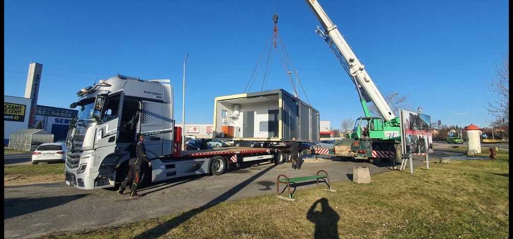 Transport HDS Transport Międzynarodowy usługi DŹWIGOWE HDS Dźwig