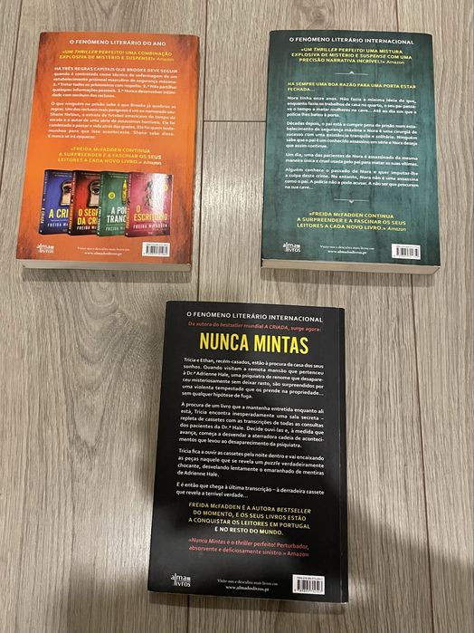 Livros Freida McFadden