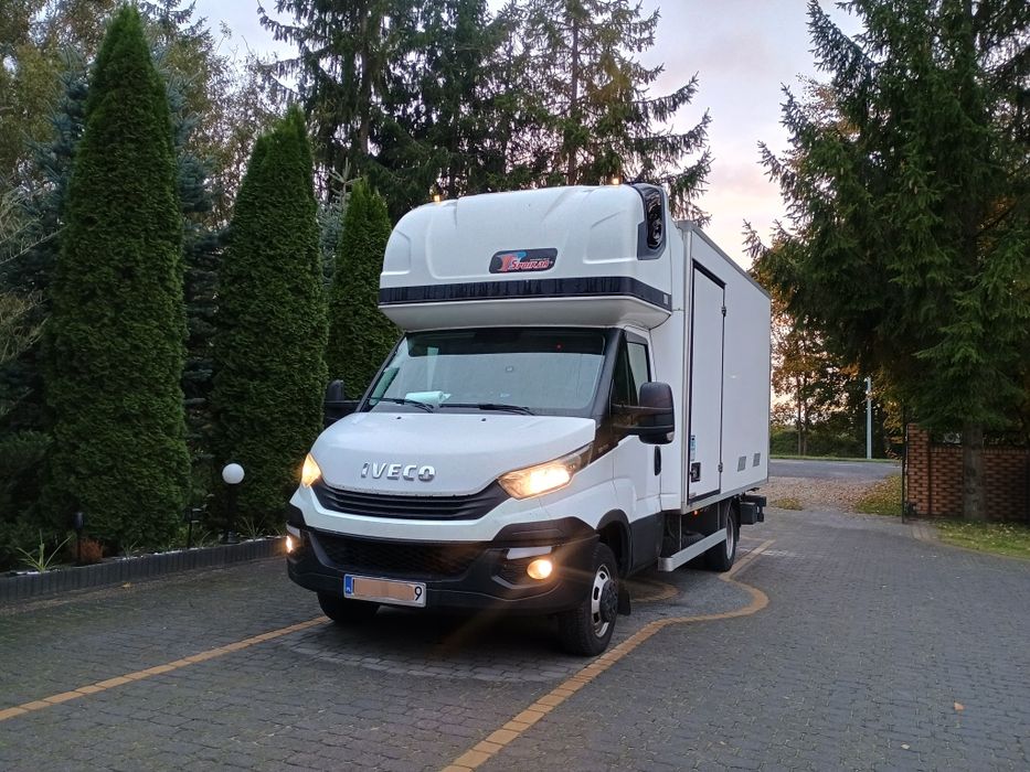 Iveco Daily 50c15* 3,0L 2019r Diesel kat.B Chłodnia 8 Palet*Winda * Sy