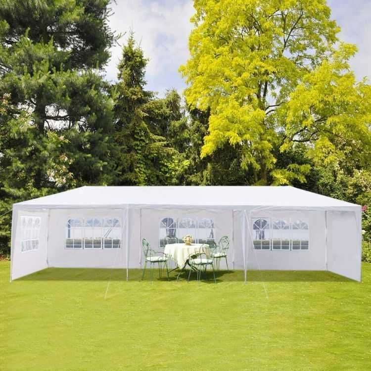 NOWY Pawilon 3x9m - 8 ŚCIAN Namiot Ogrodowy Imprezowy Handlowy Biały
