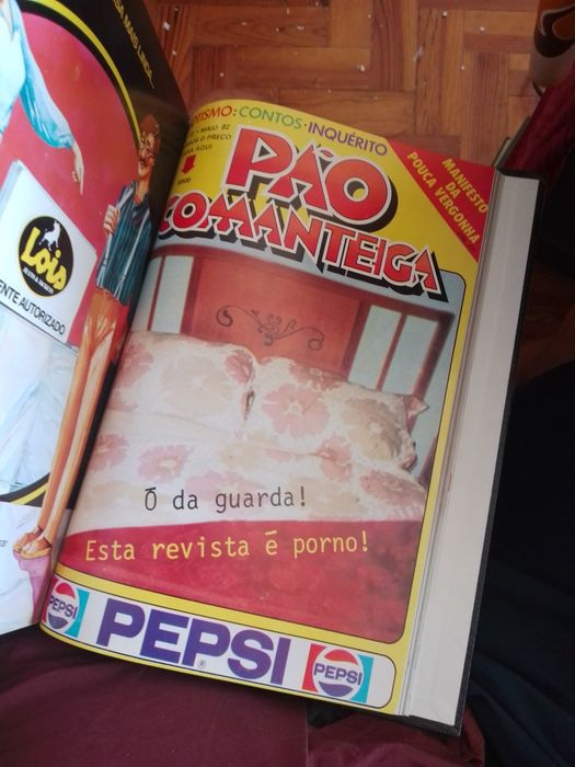 Pão com manteiga Revistas 1-12 encardenadas-25E-Bolsa preta-2E Desde2E