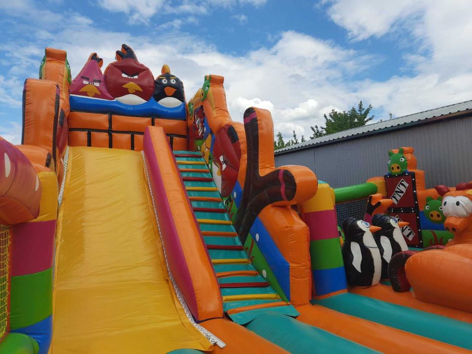 Виготовлення надувних атракціонів Надувний комплекс Пташки 4