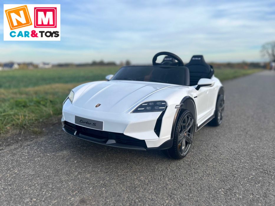 Porsche Taycan 60kg udźwig 2os. Auto Pojazd na akumulator Samochód