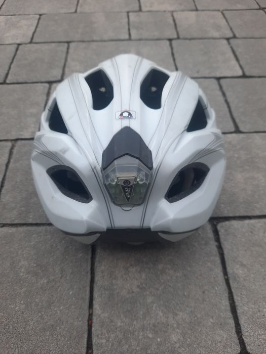 Kask rowerowy biały