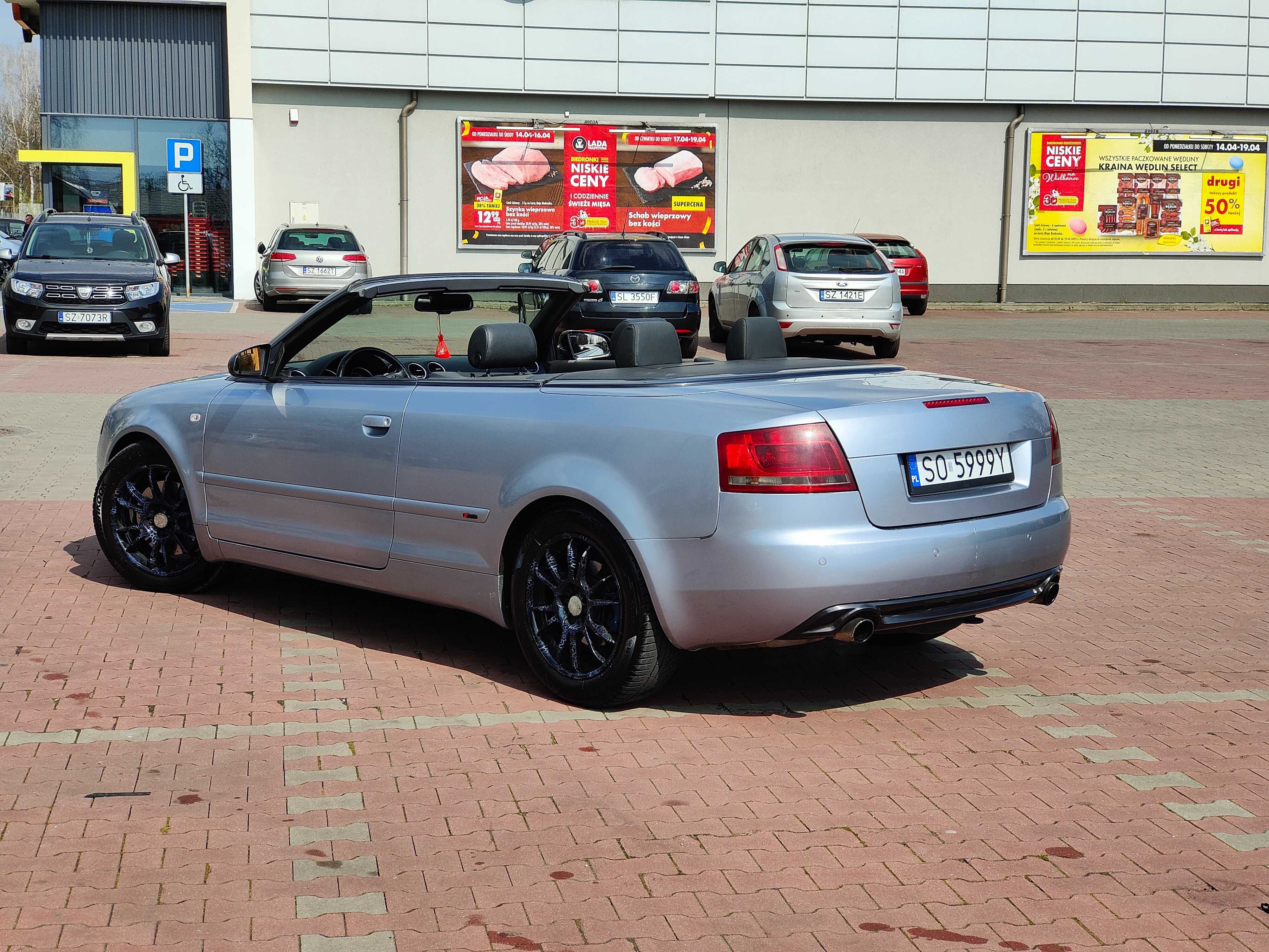 Audi A4 Cabrio 2.0 TFSI Automat Stan Bardzo Dobry