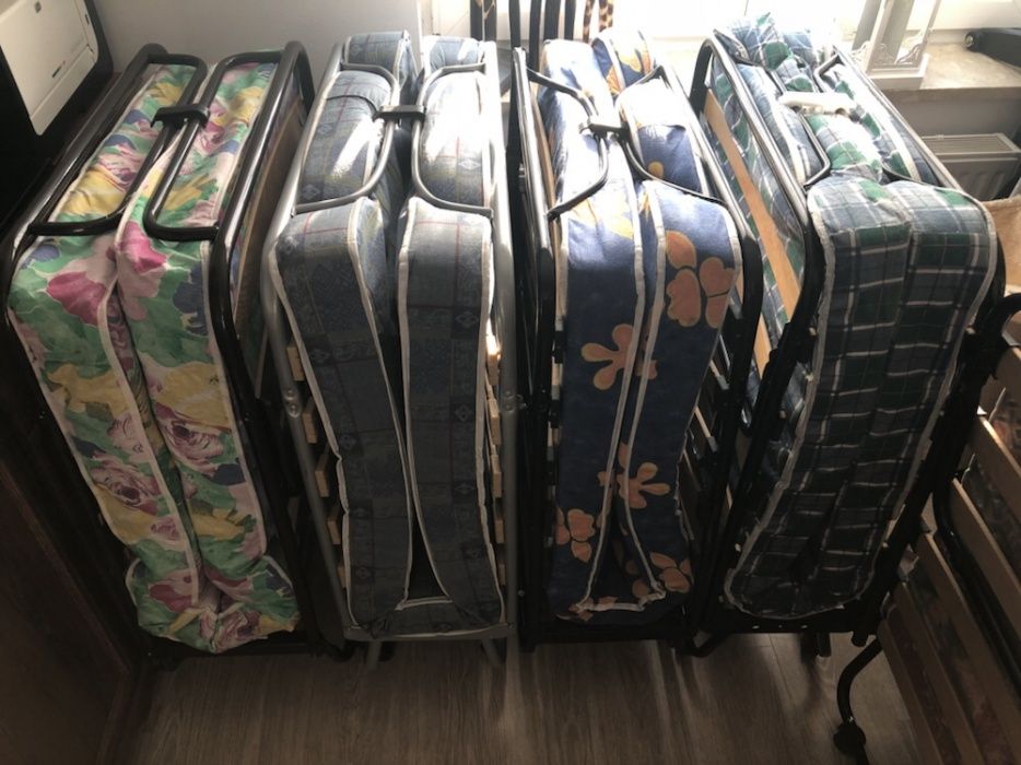 Łóżko Polowe Dostawka Hotelowa 80-190 cm Ostrzeszów