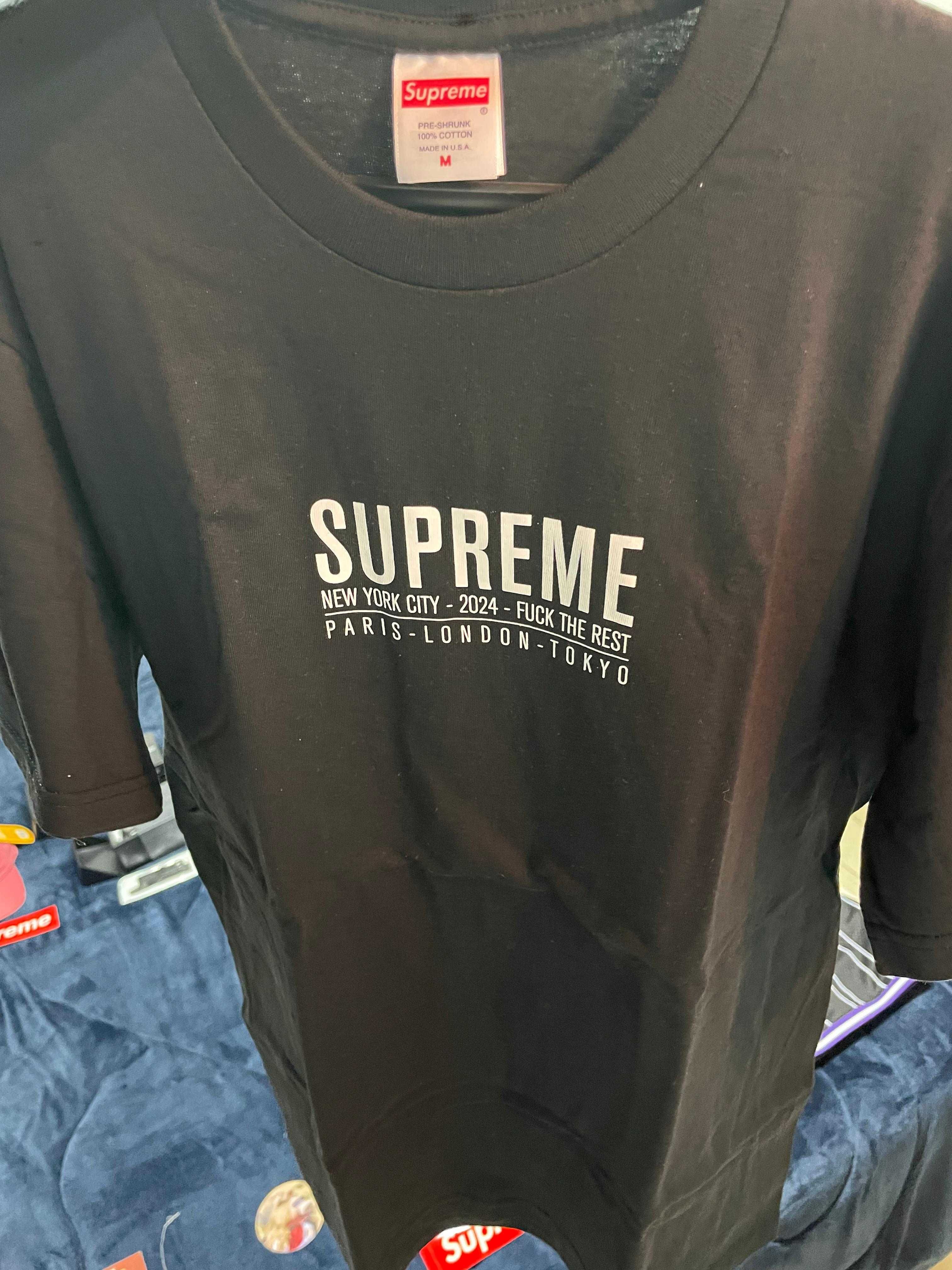 Supreme Paris Tee Camisa/Camiseta