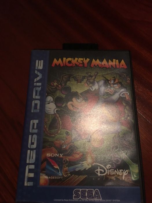 Sega Mega Drive MickeyMania completo
