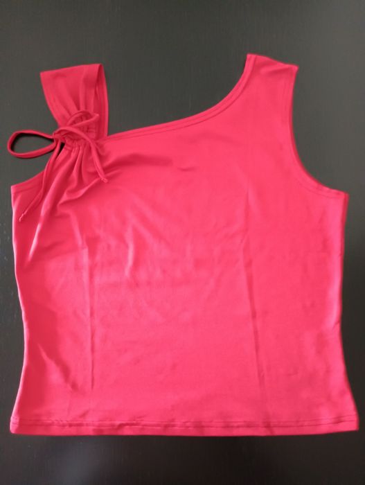 Top vermelho, tamanho M
