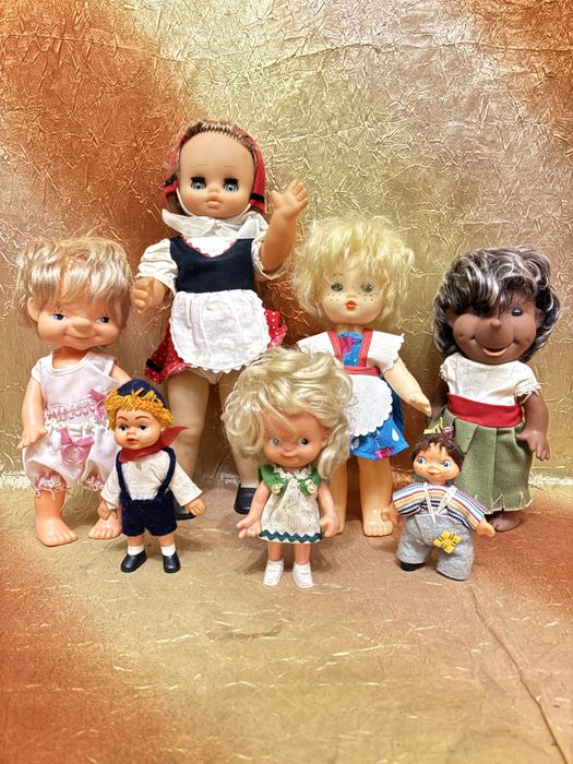 Гумово-пластмасові Лялькі(кукли) періоду ГДР.Хороший стан..