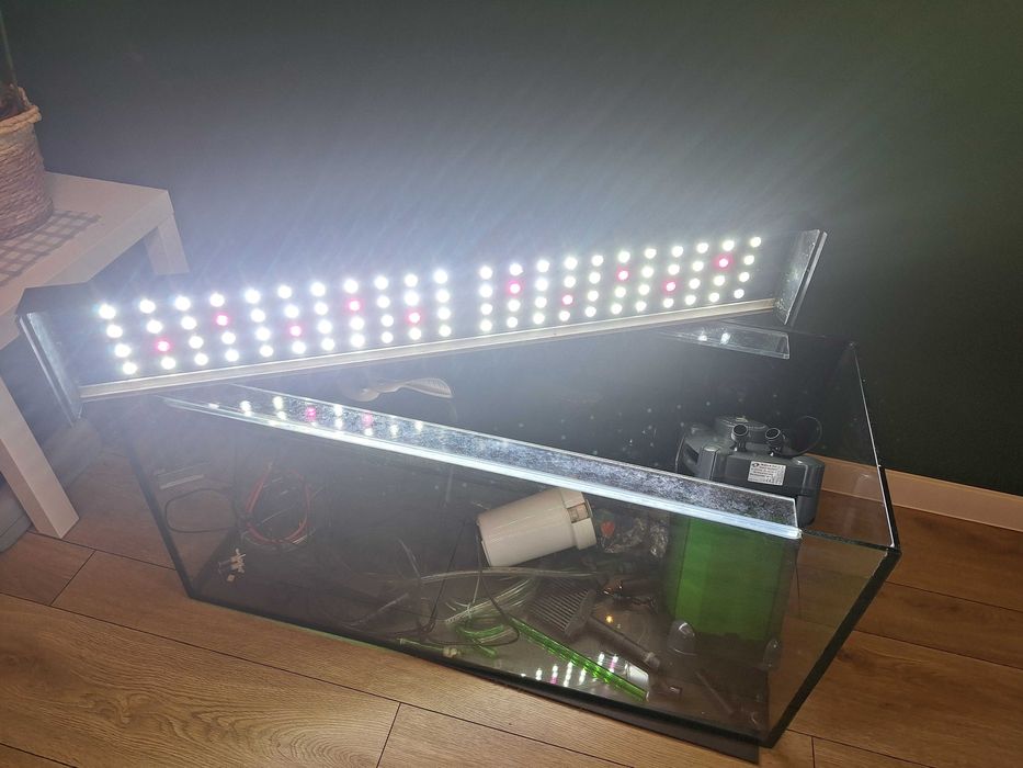 Akwarium 200L kompletne belka led transport
