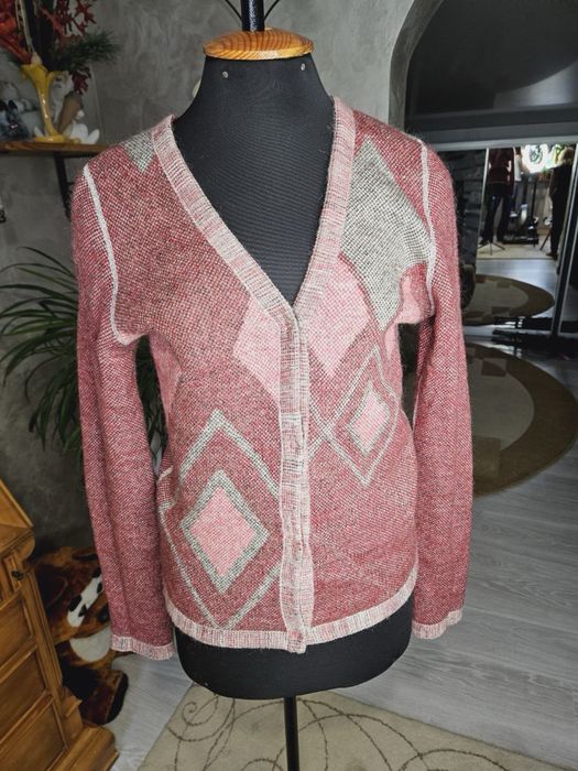 Жіноча двобічна вовняна кофта, бренд Escada