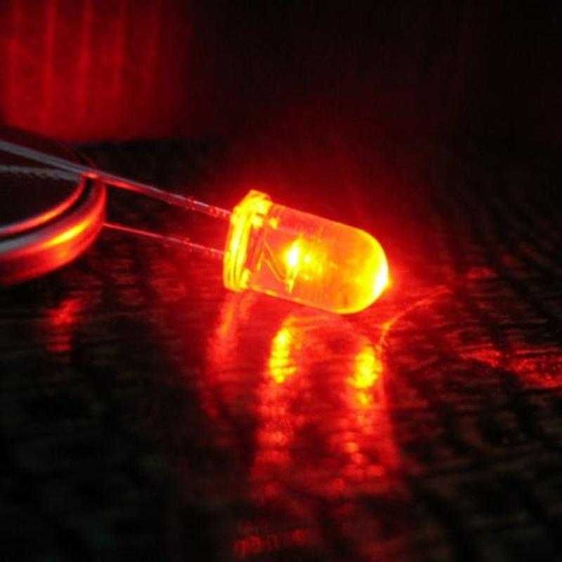 Світлодіод led світлодіод білий жовтий червоний синій зелений набір