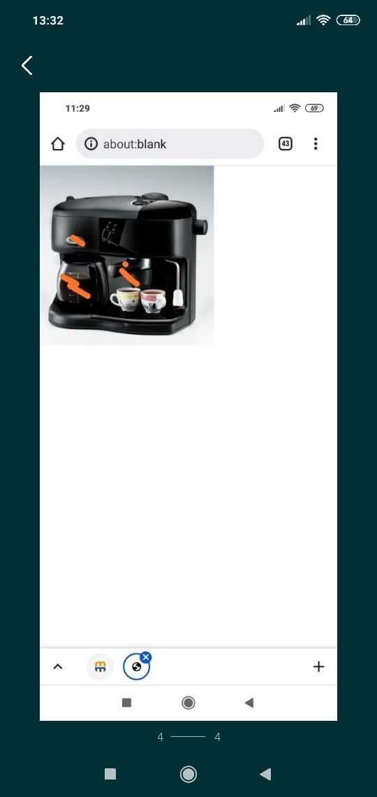 Ekspres DeLonghi BC O65na części