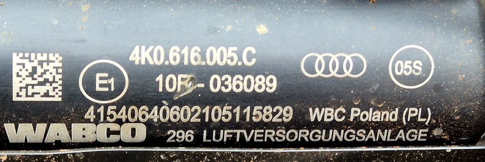 Kompresor zawieszenia Wabco Audi A6 A7 A8 Q8 4​K​0​6​1​6​0​0​5​C NOWE