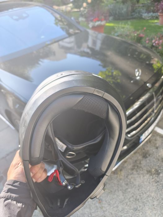 Шлем мото Харлей чопер стиль scorpion exo covert combat L-XL сонный ма