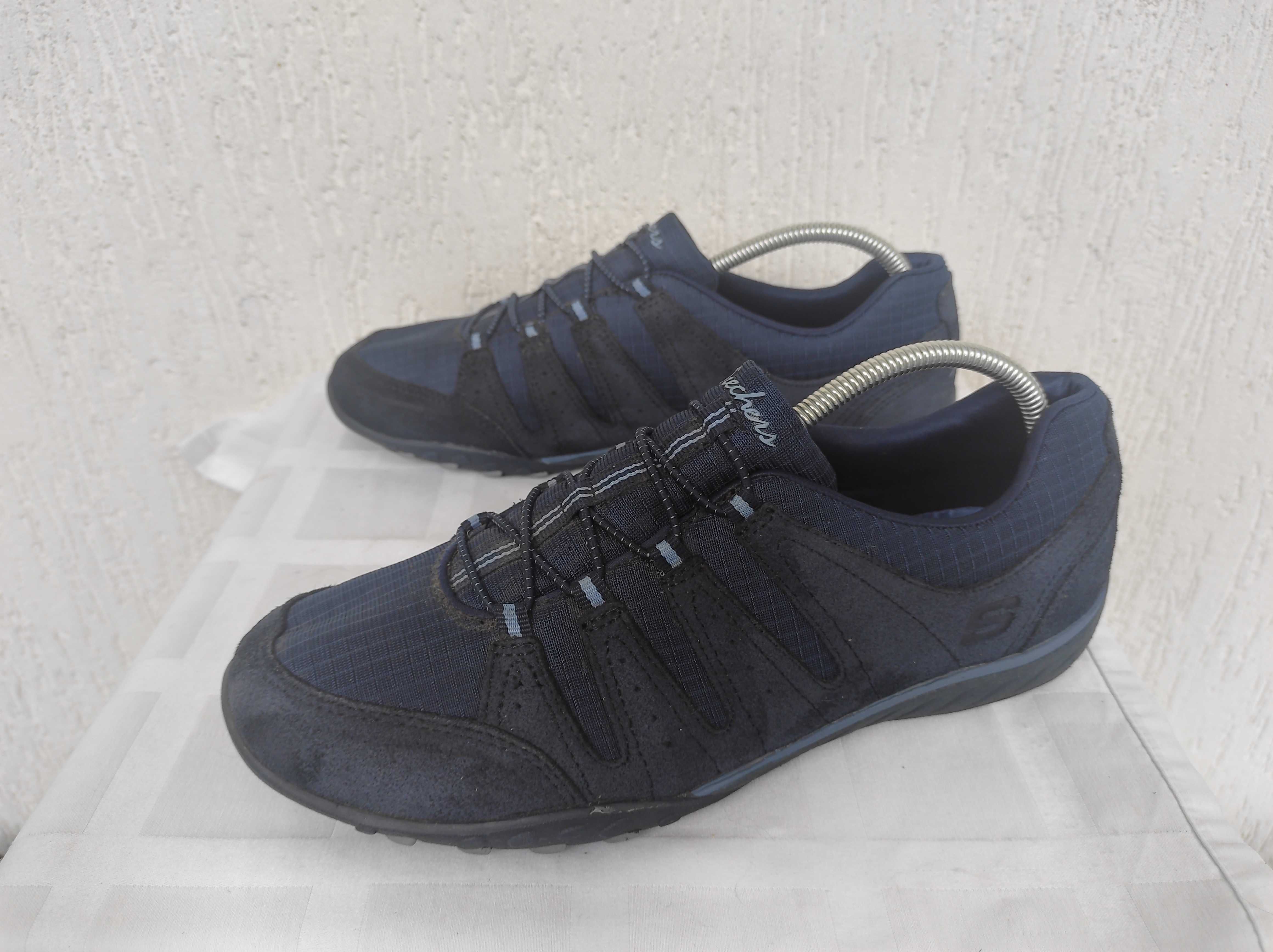 Мокасини зашево-текстильние Skechers relaxed fit р.39