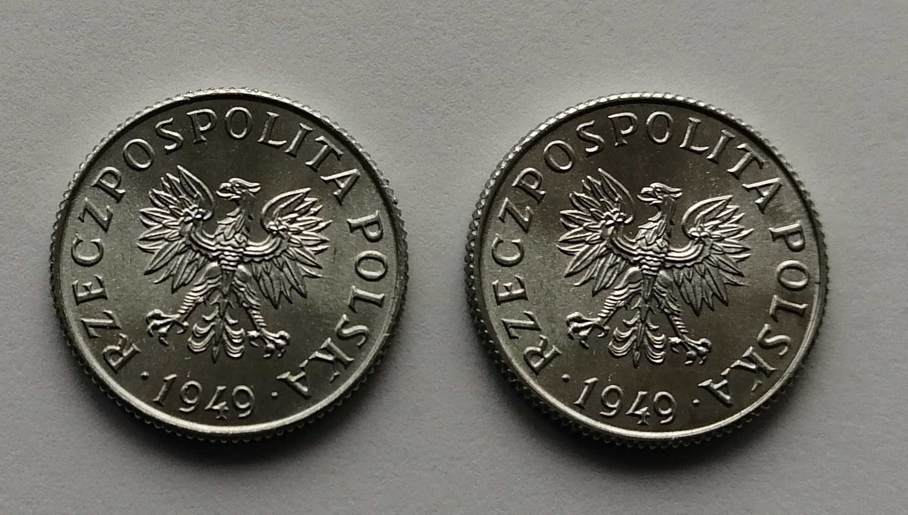 Moneta - 1 grosz 1949 stan menniczy